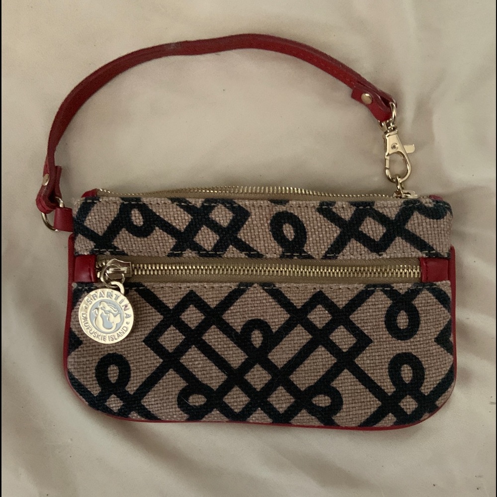 Designer wristlet.